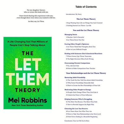 Mel Robbins The Let Them Theory: A Life-Changing Tool That Millions of People Can't Stop Talking About
