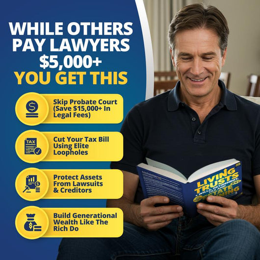 Living Trusts + Wills, Retirement, Tax & Estate Planning Guide