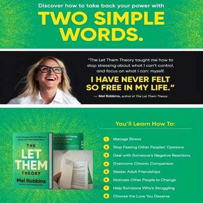 Mel Robbins The Let Them Theory: A Life-Changing Tool That Millions of People Can't Stop Talking About