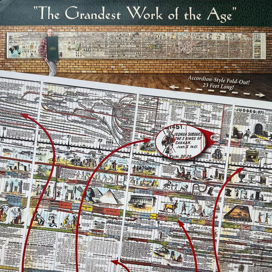 Adams Time Chart 2.0 (Hardcover+Gold Edition) Map of History