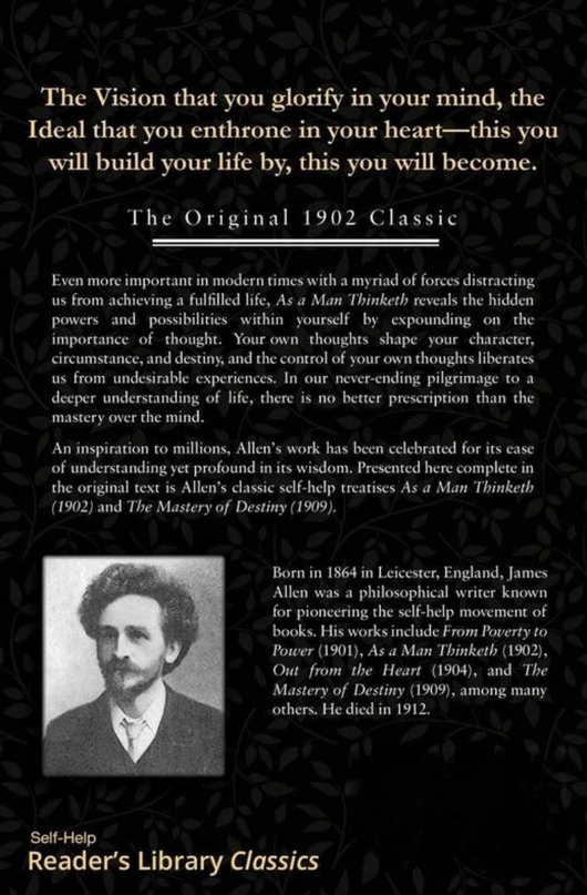 As a Man Thinketh - The Original 1902 Classic