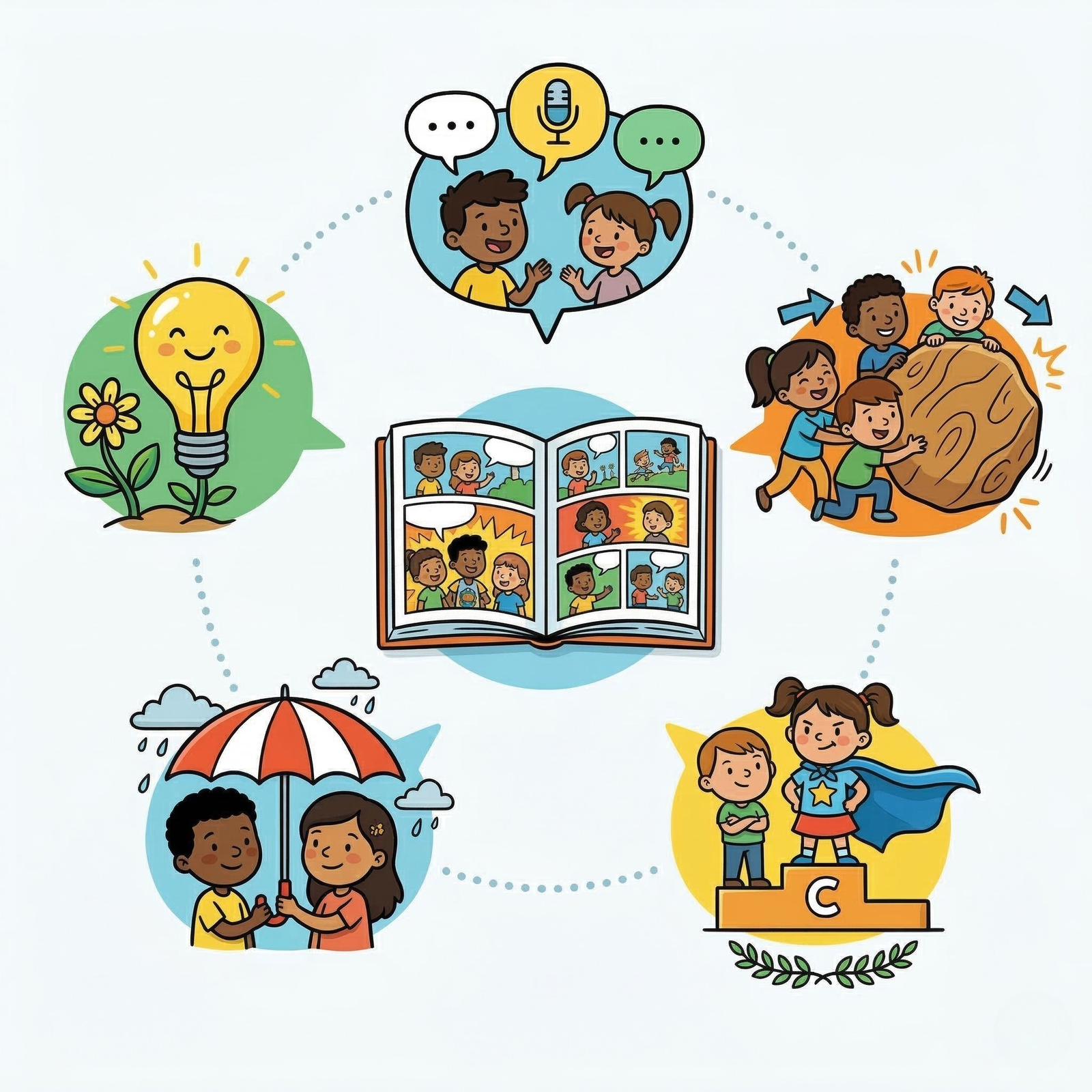 WHAT CHILDREN WILL DISCOVER INSIDE THIS BOOK