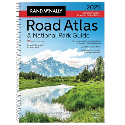 Road Atlas & National park Guide 2026: USA, Canada, Mexico