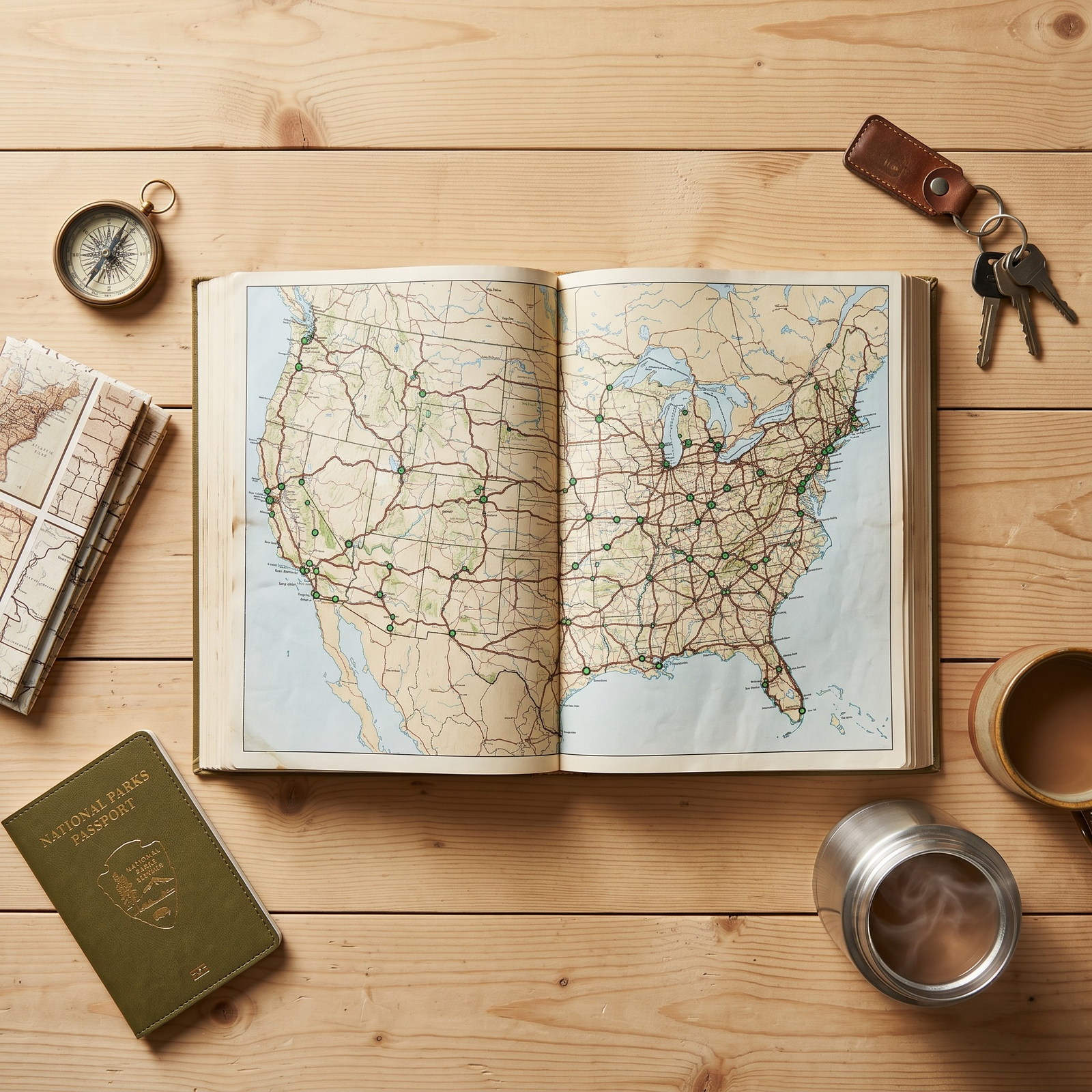 WHAT TRAVELERS WILL DISCOVER INSIDE THIS ROAD ATLAS